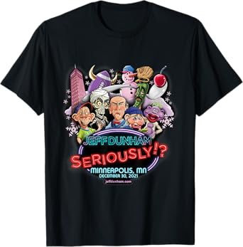 Jeff Dunham Minneapolis, MN T-Shirt