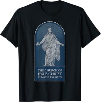 Mormon LDS Church of Jesus Christ of Latter-day Saints, Blue T-Shirt