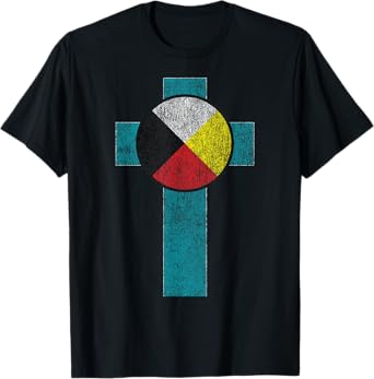 Medicine Wheel - Native American Indian Christians T-Shirt