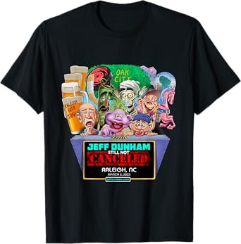 Jeff Dunham Raleigh, NC (2023) T-Shirt