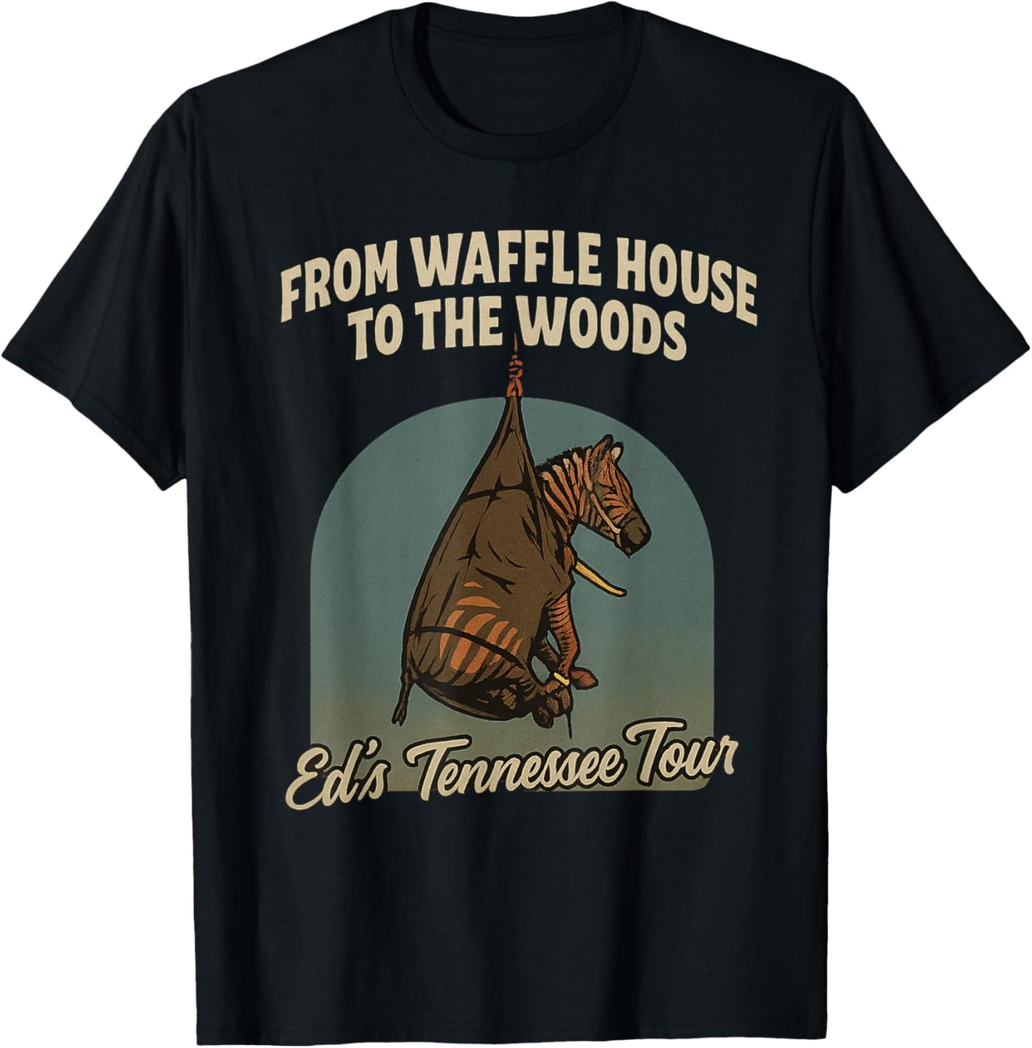 Ed The Zebra Ed’s Tennessee Tour For Men, Women & Kids Funny T-Shirt