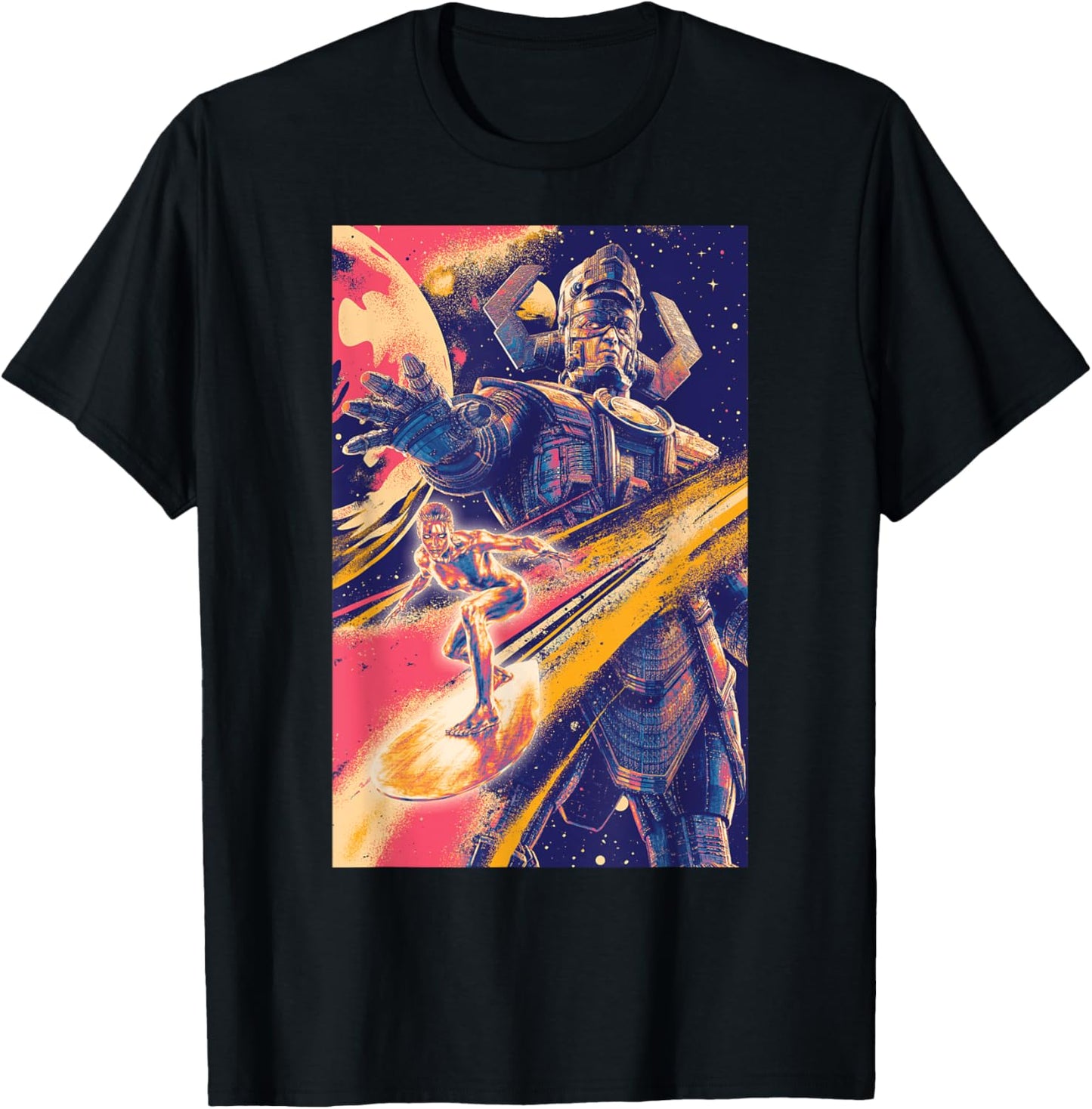 First Steps Silver Surfer & Galactus T-Shirt