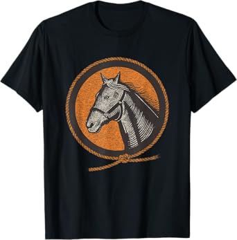 Horse Lover Equestrian Vintage Graphic T-Shirt