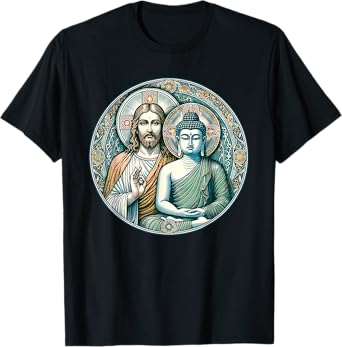 Buddha and Jesus Christ T-Shirt
