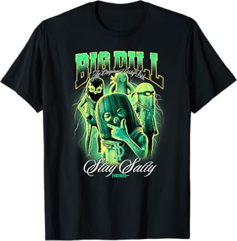 Fortnite Big Dill The Original Tasty Boi Stay Salty Retro T-Shirt