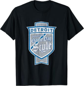 The Pride of Motor City T-Shirt Hometown Detroit Beer Label T-Shirt