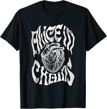 Alice In Chains - Heart T-Shirt