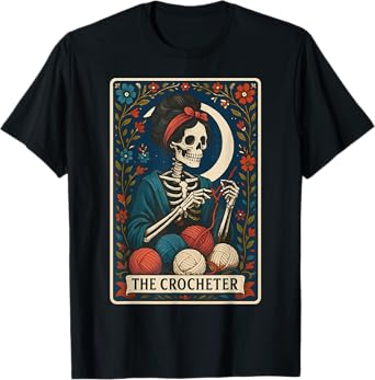 The Crocheter Tarot Card T-Shirt