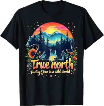 True North Trusting Jesus In A Wild World VBS 2025 T-Shirt