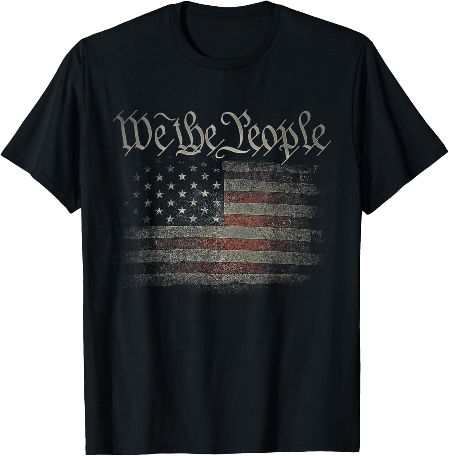 USA Flag 4th of July US Distressed Grunge US T-Shirt