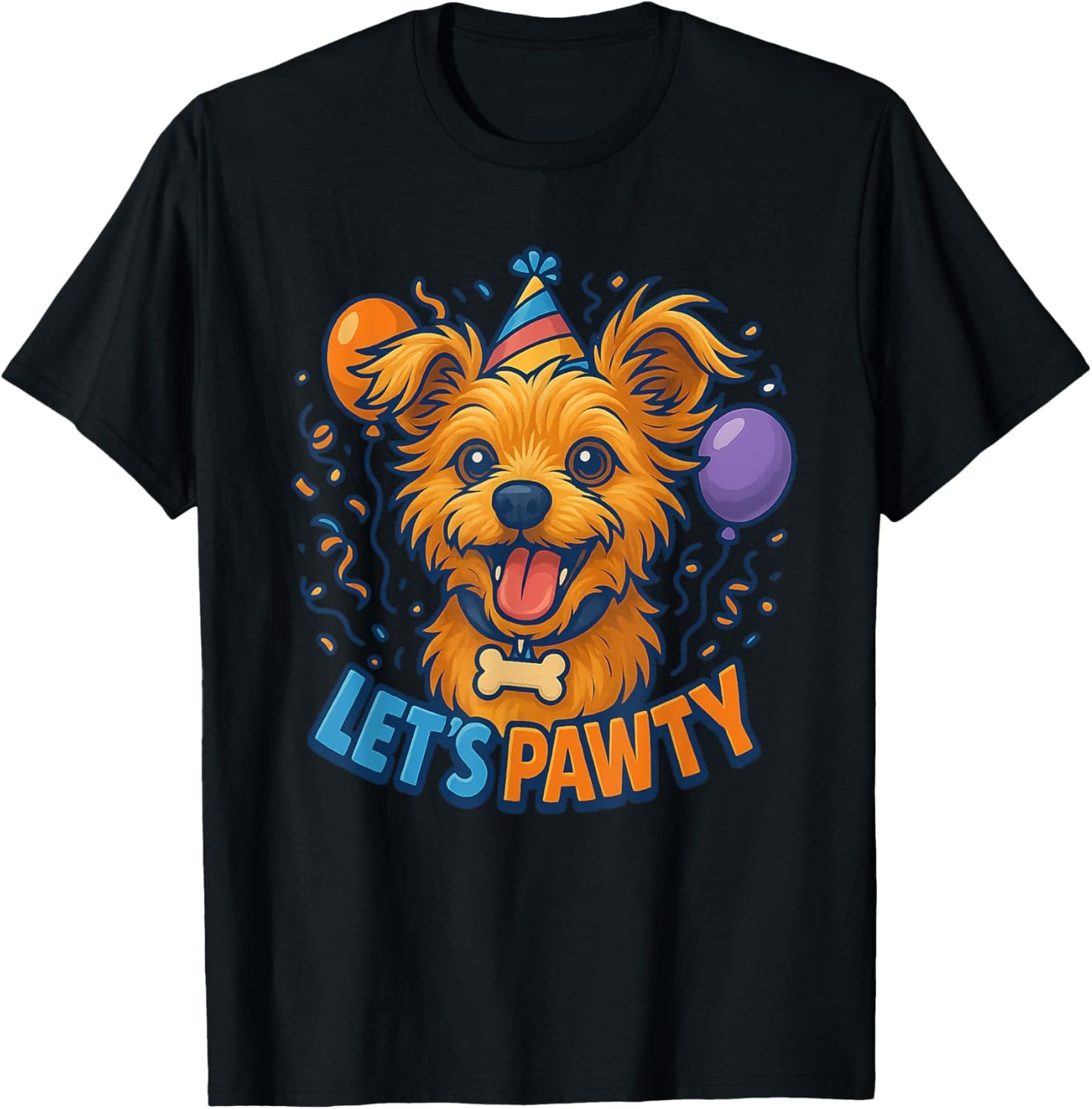 Let's Pawty for Celebrations T-Shirt