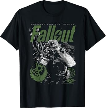 Fallout Video Game Brotherhood of Steel Armor T-Shirt