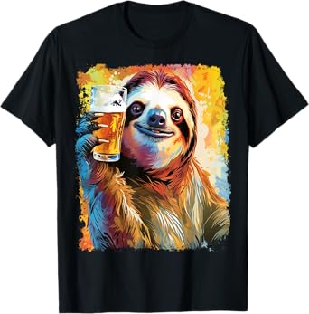 Sloth Beer T-Shirt