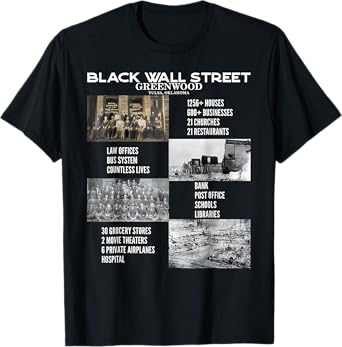 Vintage Black Business Black History Month Black Wall Street T-Shirt