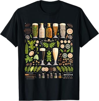 Craft Beer Infographic T-Shirt
