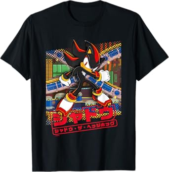 Sonic the Hedgehog - Shadow the Hedgehog (Japanese logo) T-Shirt