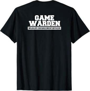 Wildlife Enforcement Officer Agent Uniform T-Shirt T-Shirt