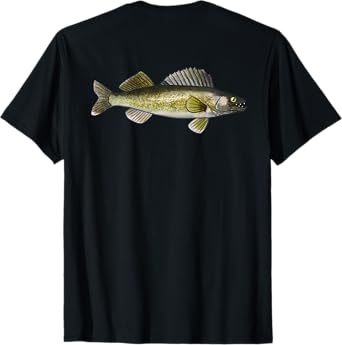 BACK PRINT Walleye Fishing | Walleye T-Shirt