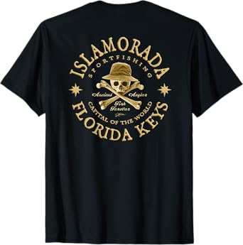 JCombs: Islamorada, Florida, Ancient Angler, Fishing T-Shirt