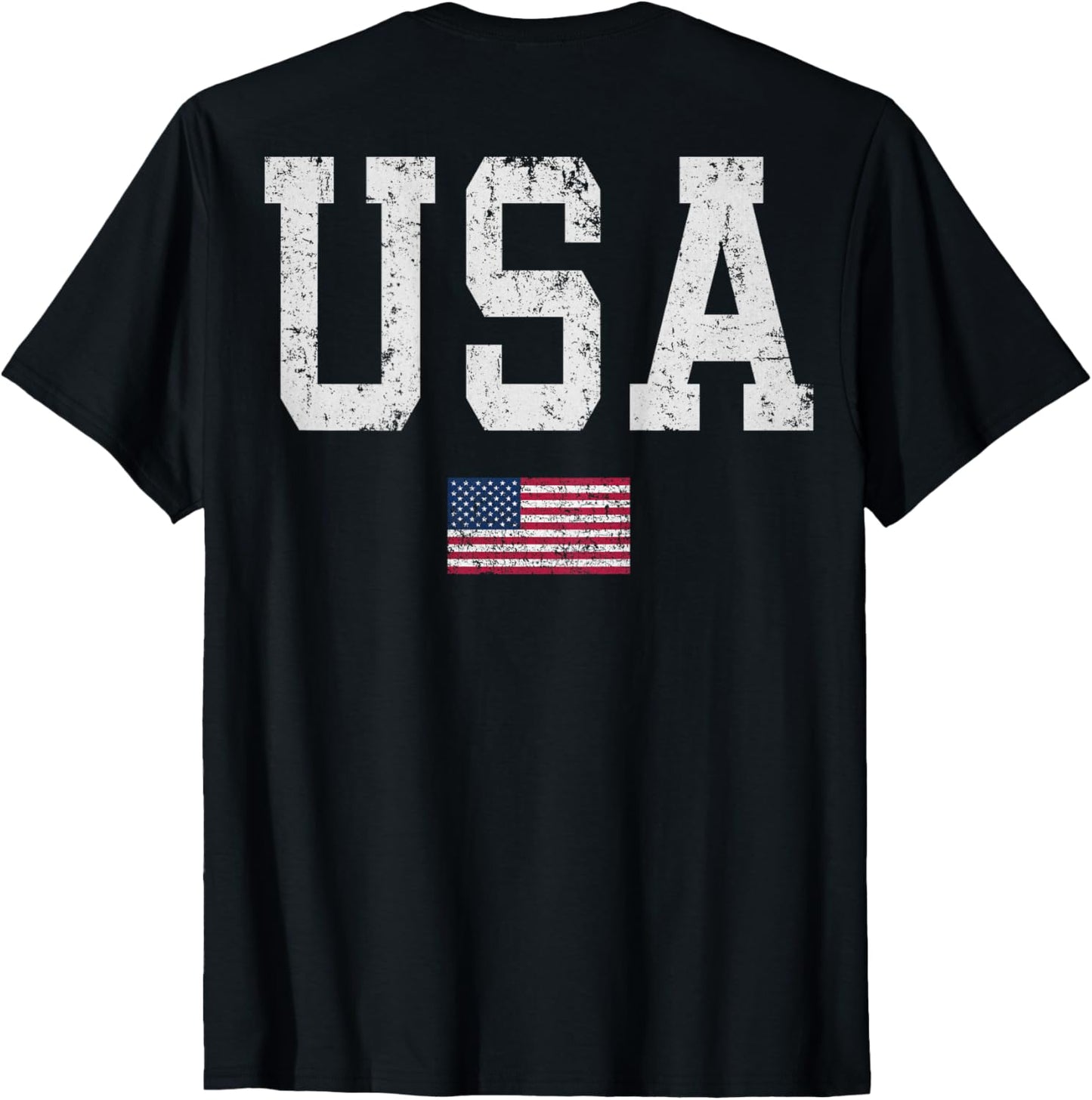 4th July Women Men Patriontic American Flag Independence Day T-Shirt