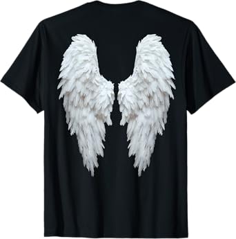 Angel Wings On The Back T-Shirt