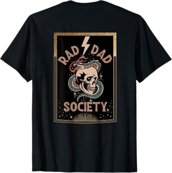 Rad Dad Society , Cool Dad Club, Dad Life Tee, Fathers Day T-Shirt