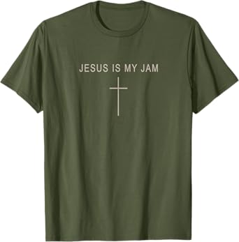 Men Jesus Is My Jam Christian Minimalist Teen Girl Toddler T-Shirt