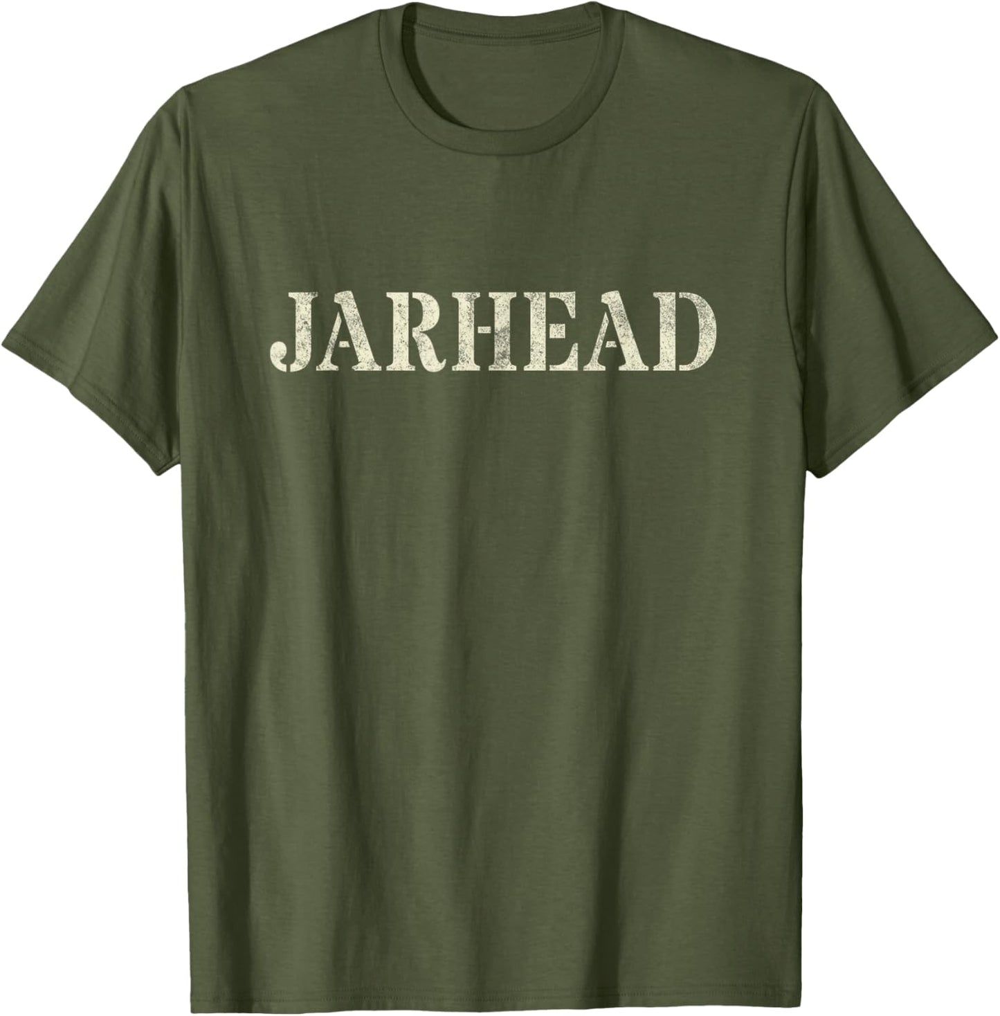 Vintage JARHEAD Proud Corp Military Armed Forces Day Gag T-Shirt
