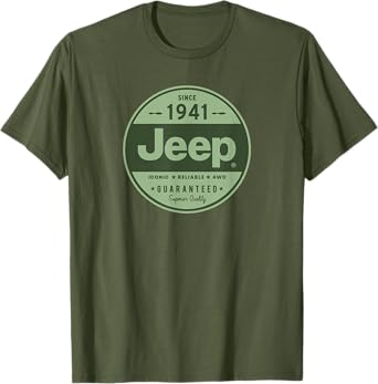 Jeep 1941 Vintage Logo - Officially Licensed T-Shirt