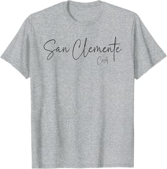 San Clemente California CA Retro T-Shirt