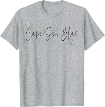 Cape San Blas Florida CA Retro T-Shirt