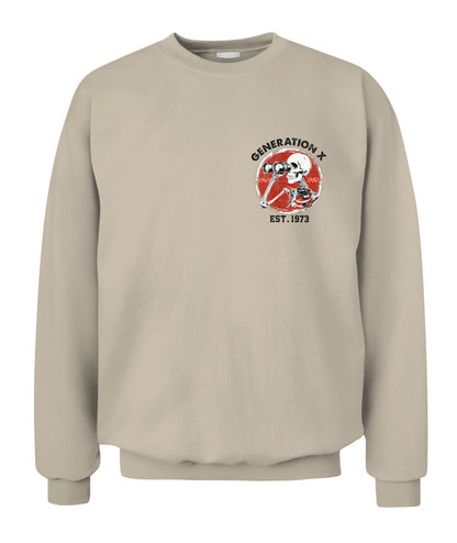 Oh Look Nobody Gives A Shit Skeleton Est 1973 Gen X T-Shirt