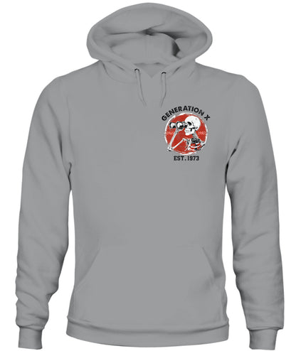 Oh Look Nobody Gives A Shit Skeleton Est 1973 Gen X T-Shirt