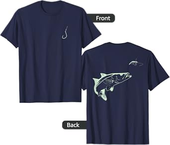 Snook Eating Shrimp Fishing Angler T-Shirt T-Shirt