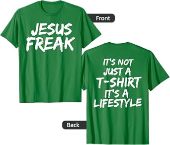 Jesus Freak Christian t shirt