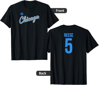 Angel Reese: CHI 5 Shirsey - Chicago Basketball T-Shirt