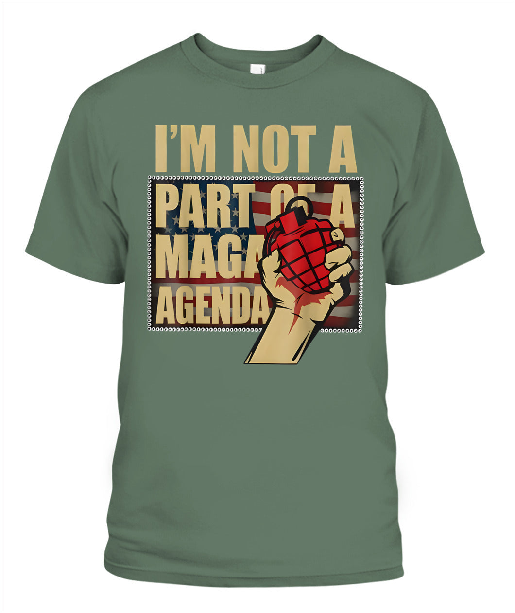 I'm Not A Part Of A Maga Agenda Shirt Political T-Shirt