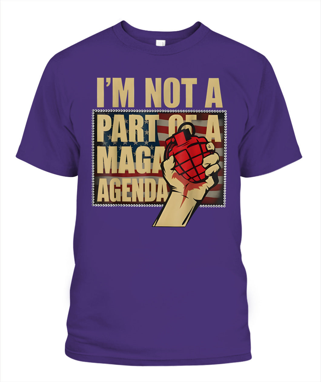 I'm Not A Part Of A Maga Agenda Shirt Political T-Shirt