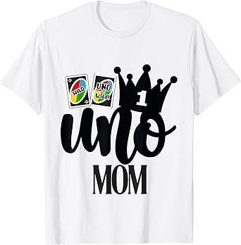 Uno 1st Birthday Mom T-Shirt