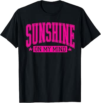 Sunshine On My Mind Hawaii Beach Summer Vacation Family T-Shirt