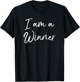 I Am A Winner Christian Gift T-Shirt