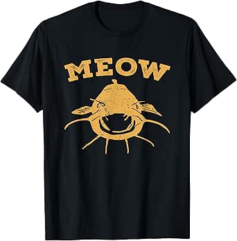 Catfish Fishing Meow Catfish T-Shirt