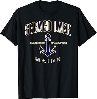 Sebago Lake Shirt for Women, Men, Girls & Boys T-Shirt