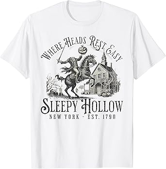 Headless Horseman Sleepy Hollow Jack O Lantern Halloween T-Shirt