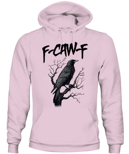 F Caw F Black Crow, F-Caw-F Funny Black Bird Saying Meme T-Shirt