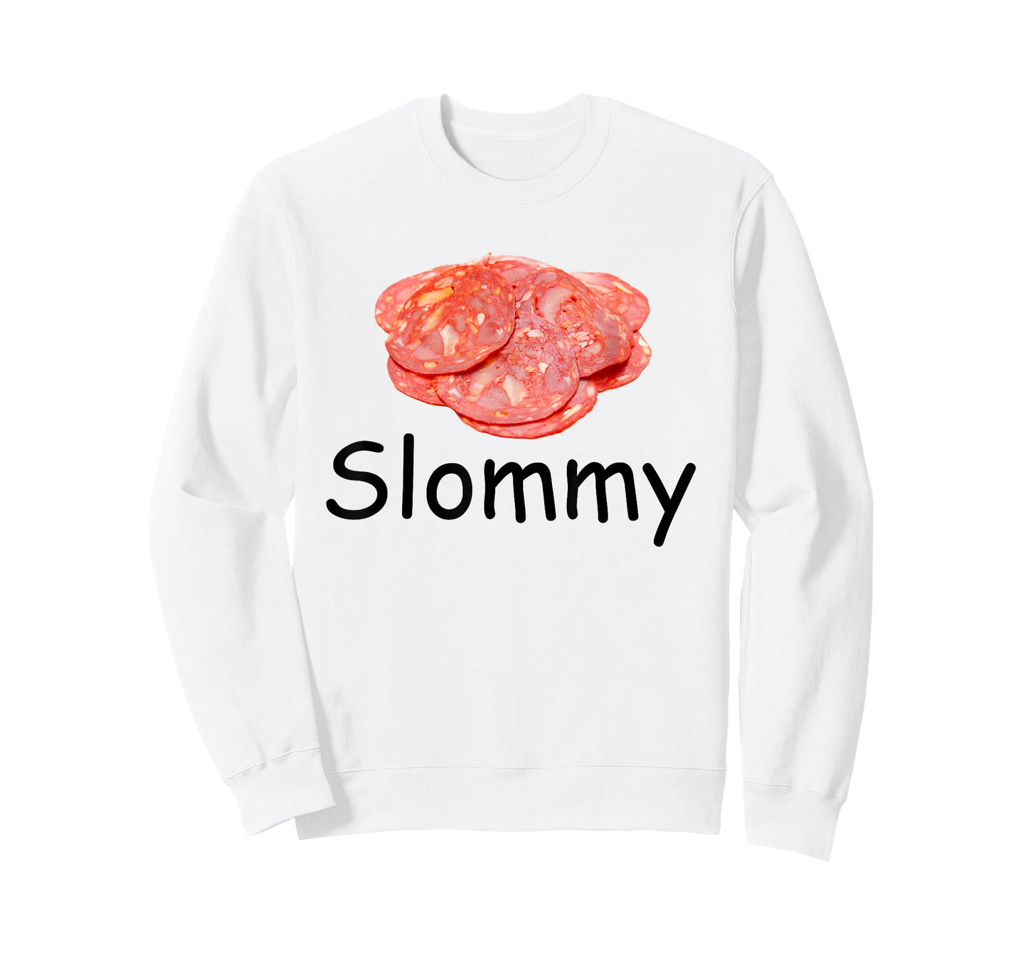 Slommy Salami Meme Gen Z Misspelled Weird Joke Funny Silly T-Shirt