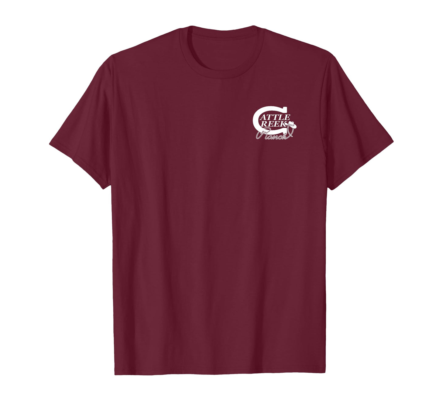 Cattle Creek Bull Riding Solid Logo T-Shirt