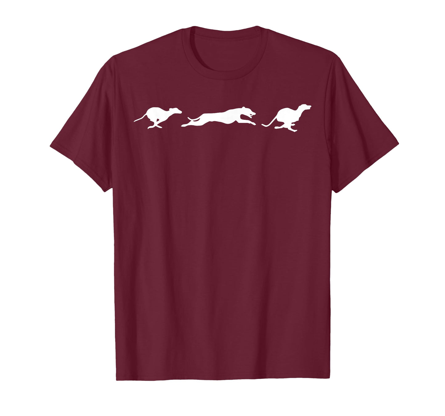 cute Whippet running T-Shirt