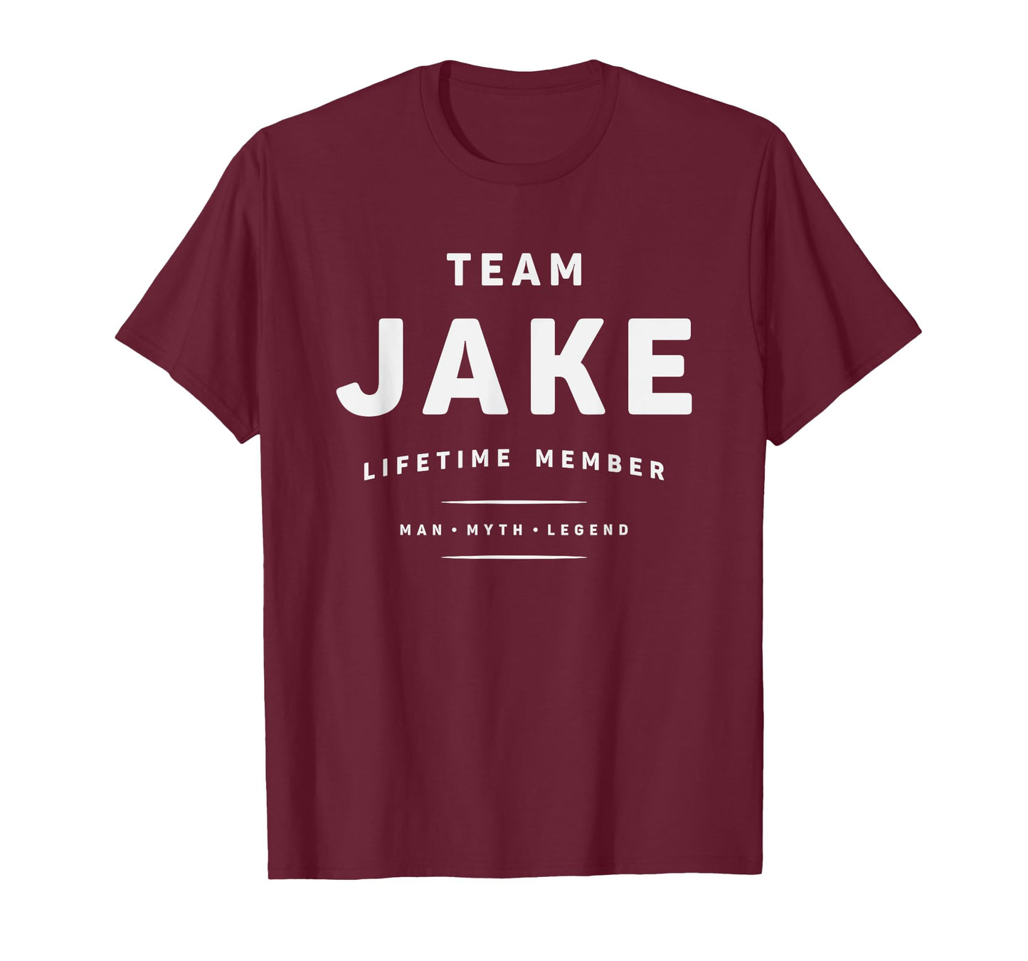 Team Jake Lifetime Member Funny Name Jake T-Shirt