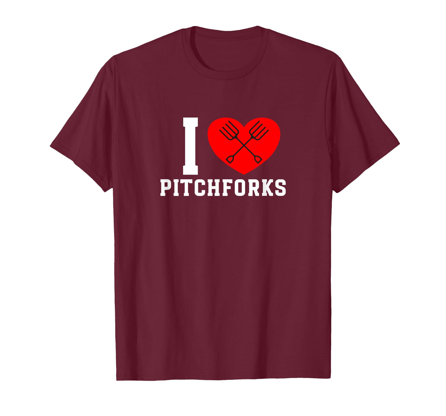 I Love Pitchforks T-Shirt